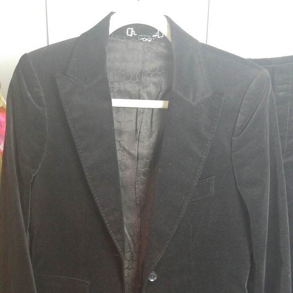 Gucci Velveteen Suit